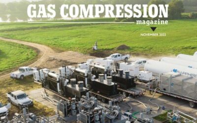 Sapphire Featured on the Cover of Gas Compression Magazine